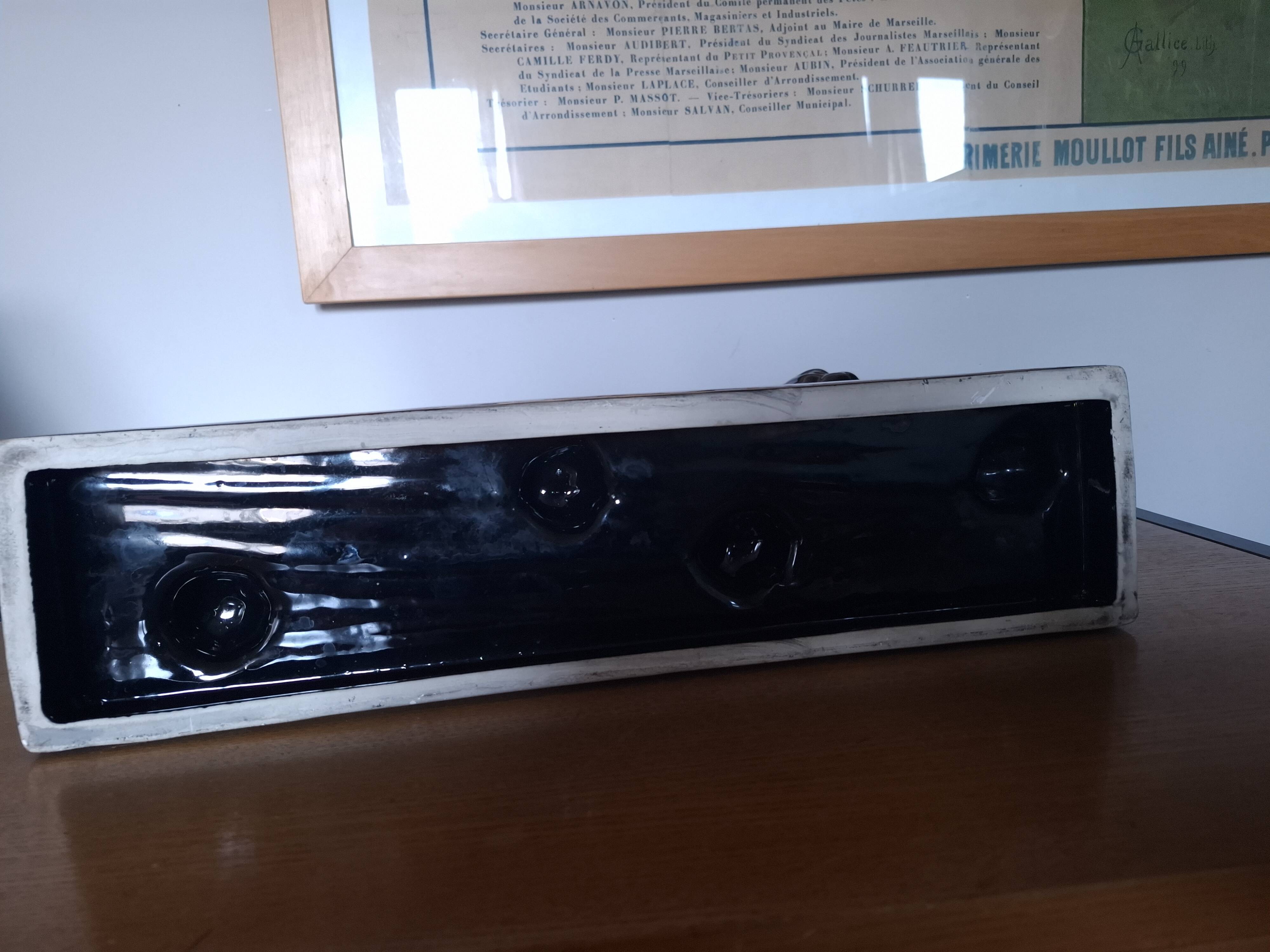 Art deco st clement ceramic panther