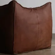 Le Bambole sofa in buffalo leather by Mario Bellini for B&B Italia, 1970s