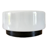 Ceiling lamp in vintage opaline 70s
