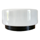 Ceiling lamp in vintage opaline 70s