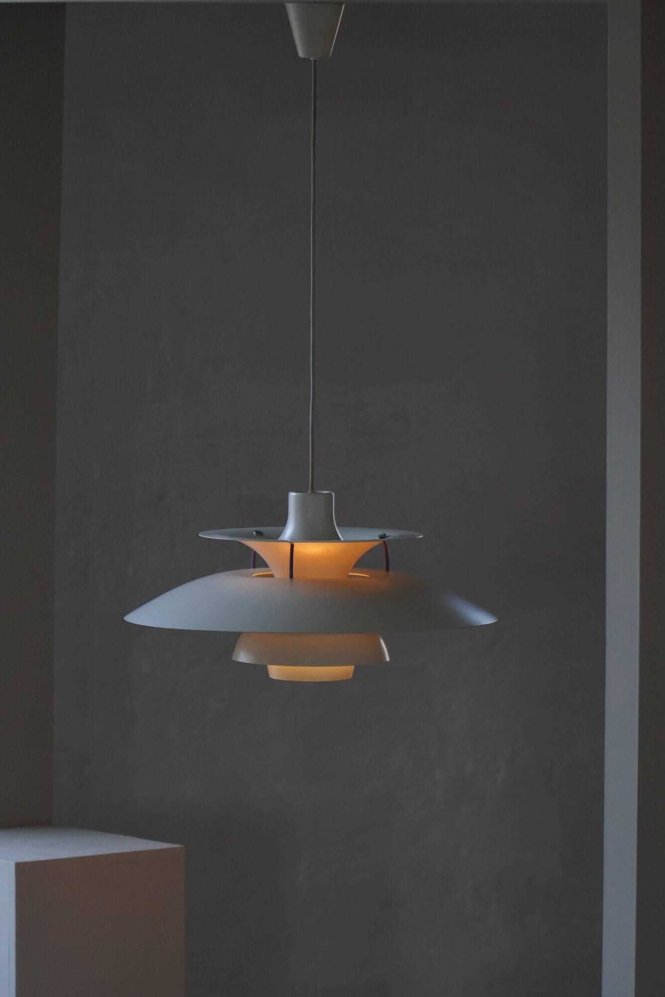 PH 5 pendant lamp by Poul Henningsen for Louis Poulsen, Denmark, 1958