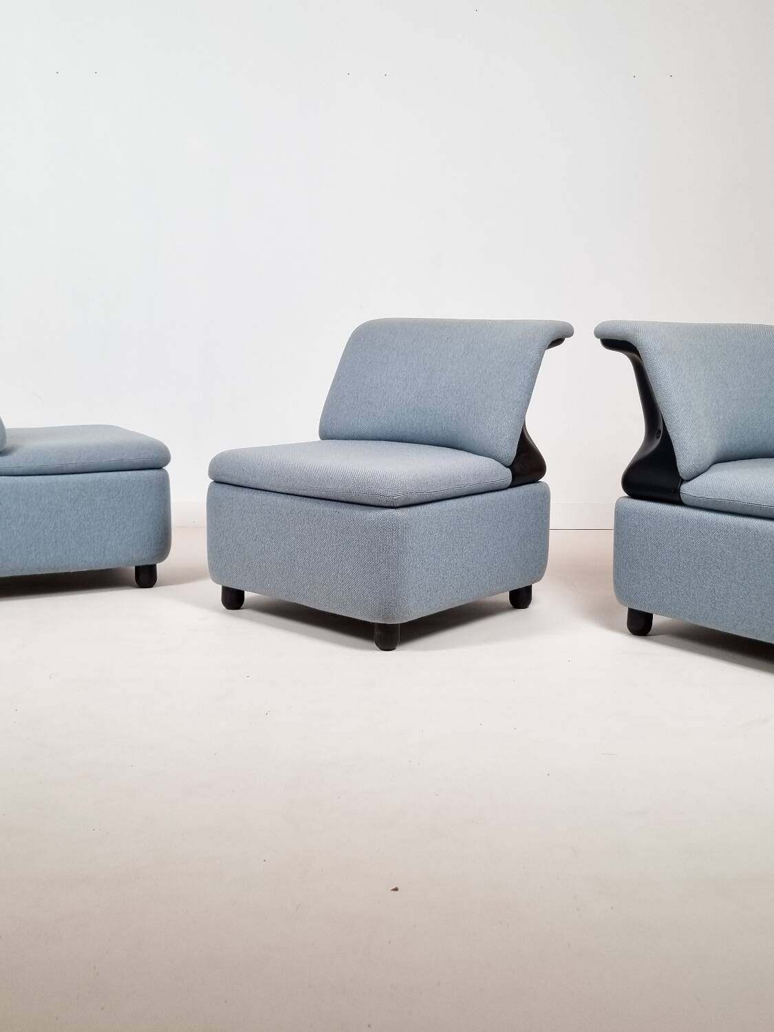 Vintage 1980s chaise lounge