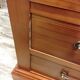 Wooden curtain secretary