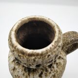 Large vintage fat lava vase