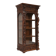 Baroque Style Display Case in Oak, Belgium, 1950s
