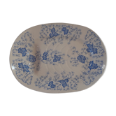 Dish made of earthenware from Creil Monterau