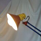 Architect lamp, articulated, multicolor, postmodern, 1980