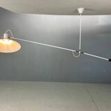 J.J.M. Hoogervorst Black Counter Balance Ceiling Lamp by Anvia Holland 1950