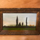 Landscape oil painting - French artist