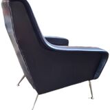 Set of 2 black Erton armchairs
