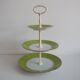 Multi-tiered porcelain tray, Stará Role porcelain, Czechoslovakia, 1950s.