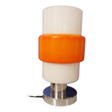 Vintage orange opaline lamp