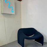 Model F598 M New upholstered Lounge Chair Pierre Paulin for Artifort