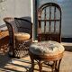 1960s rattan living room set