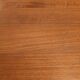 Teak sofa end
