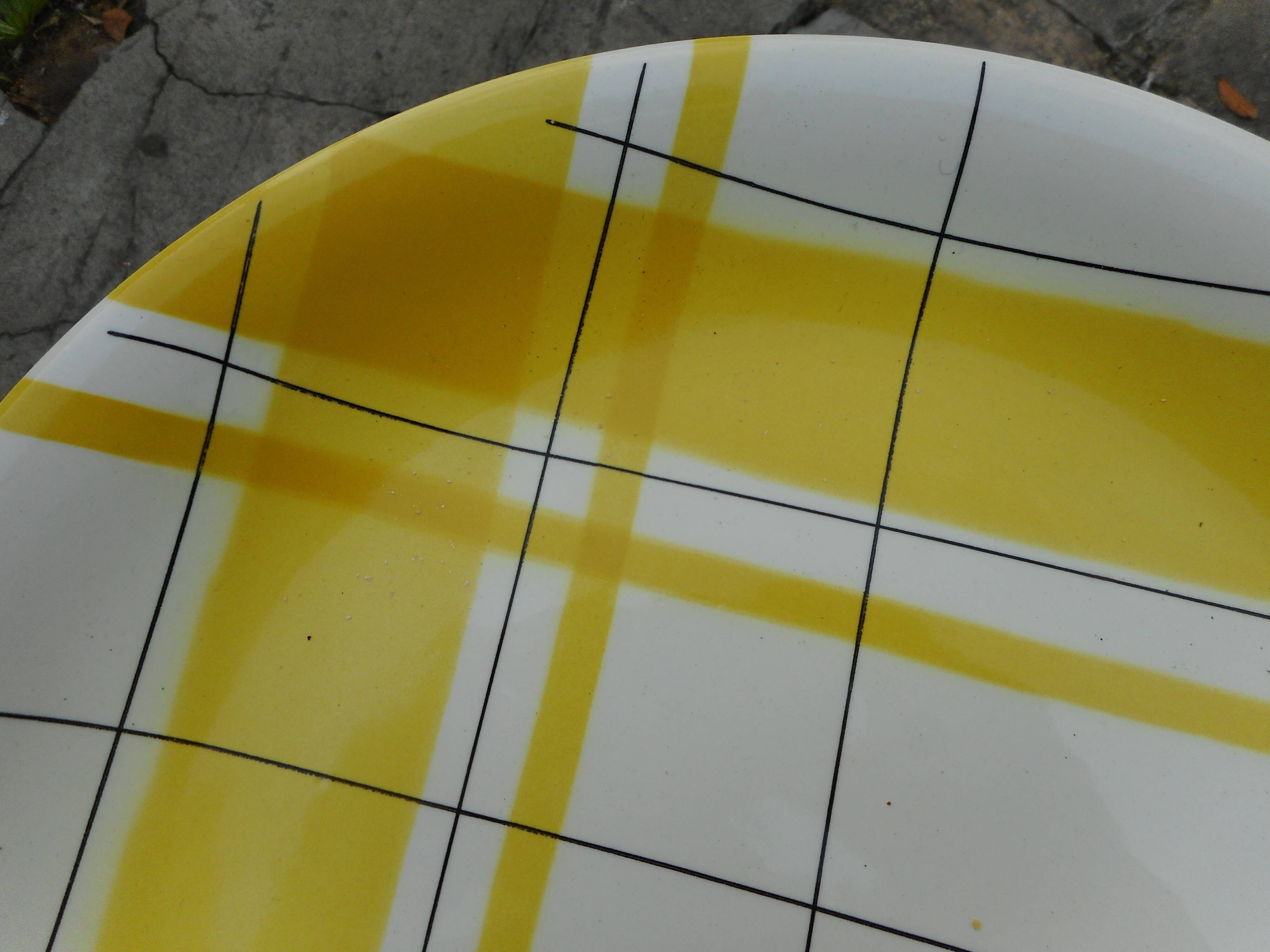 Flat earthenware of Salins