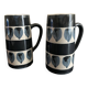 Two vintage ceramic mugs