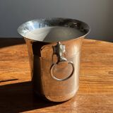 Small flared champagne bucket with 2 loops H20.5