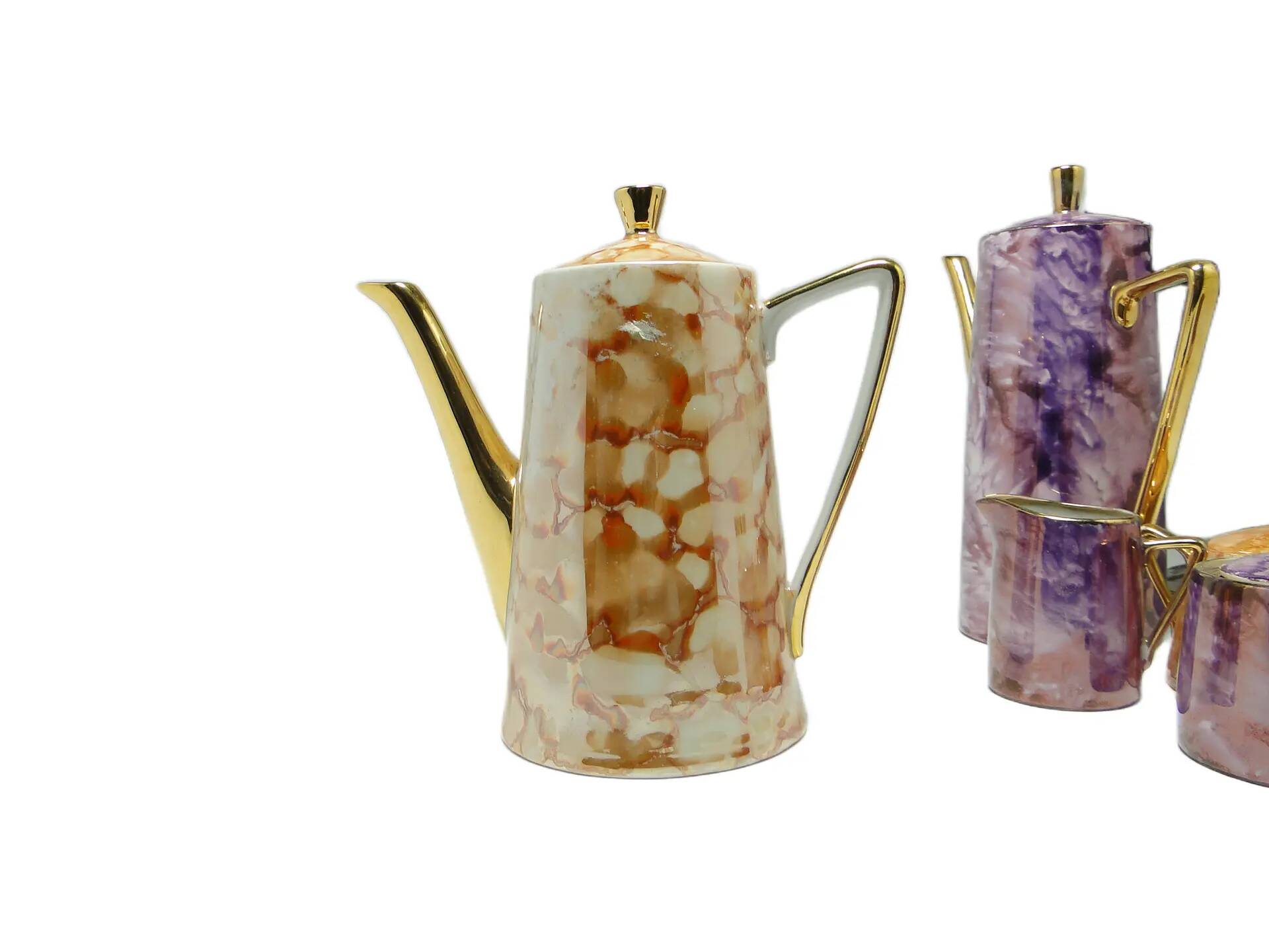 Carafe Helena (Millennium), moderne du milieu du siècle, porcelaine, Wawel, Pologne, années 1970.