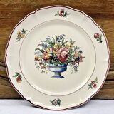 6 anciennes assiettes à dessert modèle Floralia Villeroy & Boch