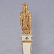 Pygmalion et Galatée sculpture moderne de l'artiste cubain Manuel Carbonell