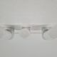 Vintage Wall Lamps attributed to Wilhelm Wagenfeld for Lindner, 1950s, Set of 3