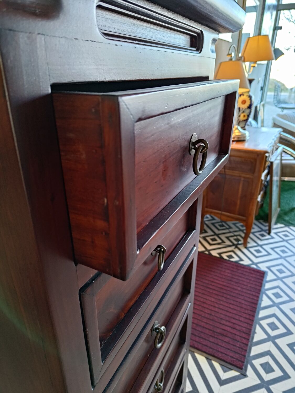 Asian drawer cabinet