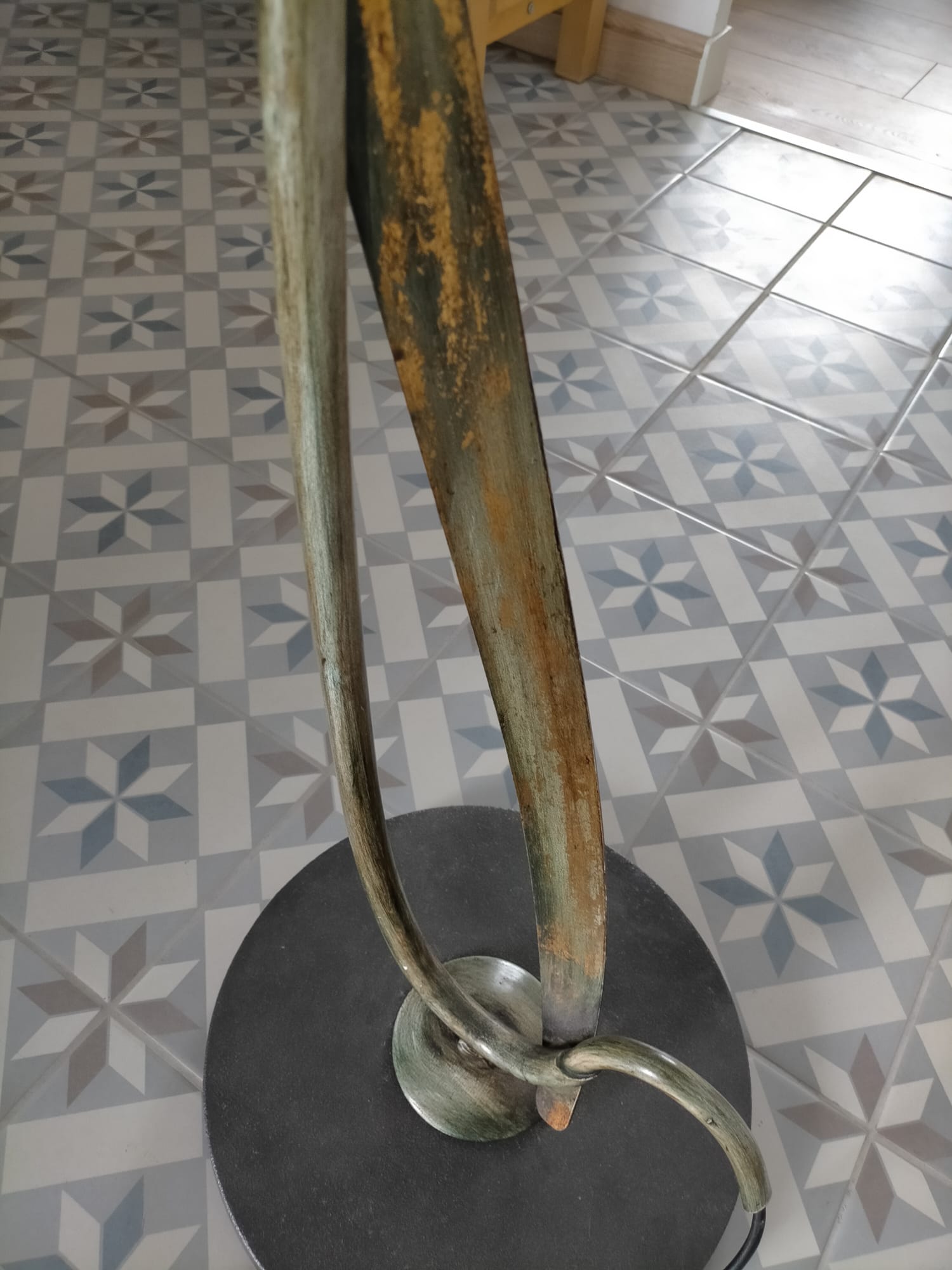 Floor lamp Masca Italy may flower designer Massimo Sacconi