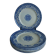 6 Jules Vieillard plates, "Louis XV" service, 19th century