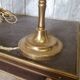 Fake bamboo brass lamp foot