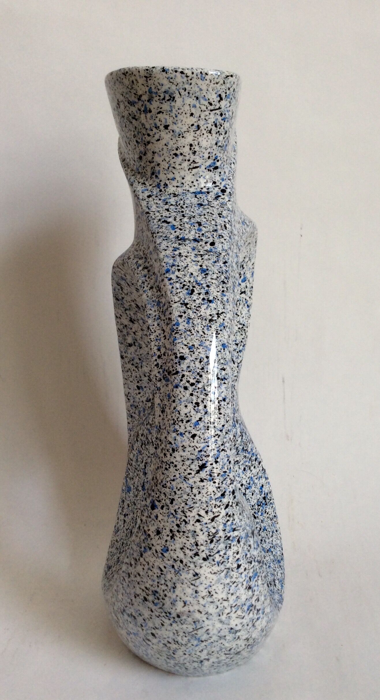 Vase ceramic by Roberto Rigon, Italy 70 years