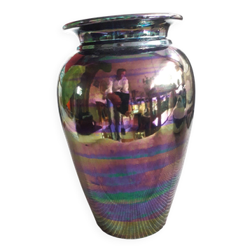 Large vintage ceramic vase, very original.