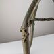 Japanese Art Nouveau bronze and brass table with dragonfly, 1920s