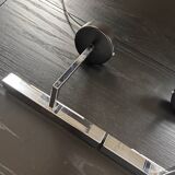 Paire d’appliques gallery en inox