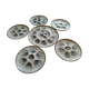 Lot de 6 assiettes et plat à huitres
