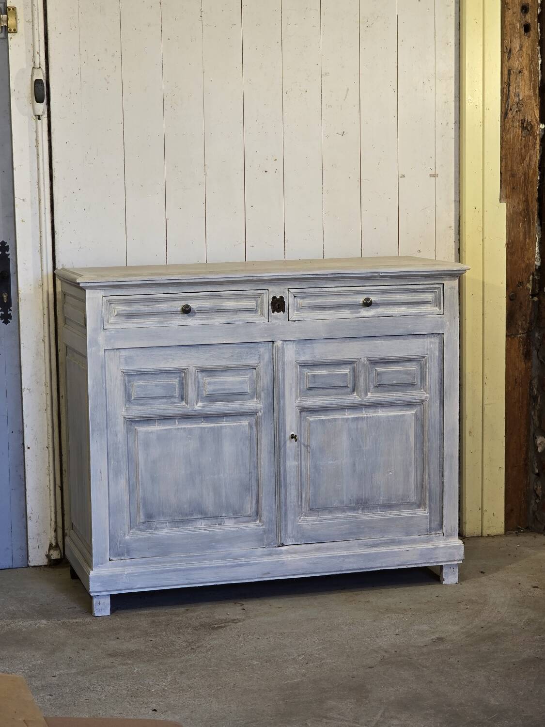 Louis Philippe style 2-door, 2-drawer sideboard