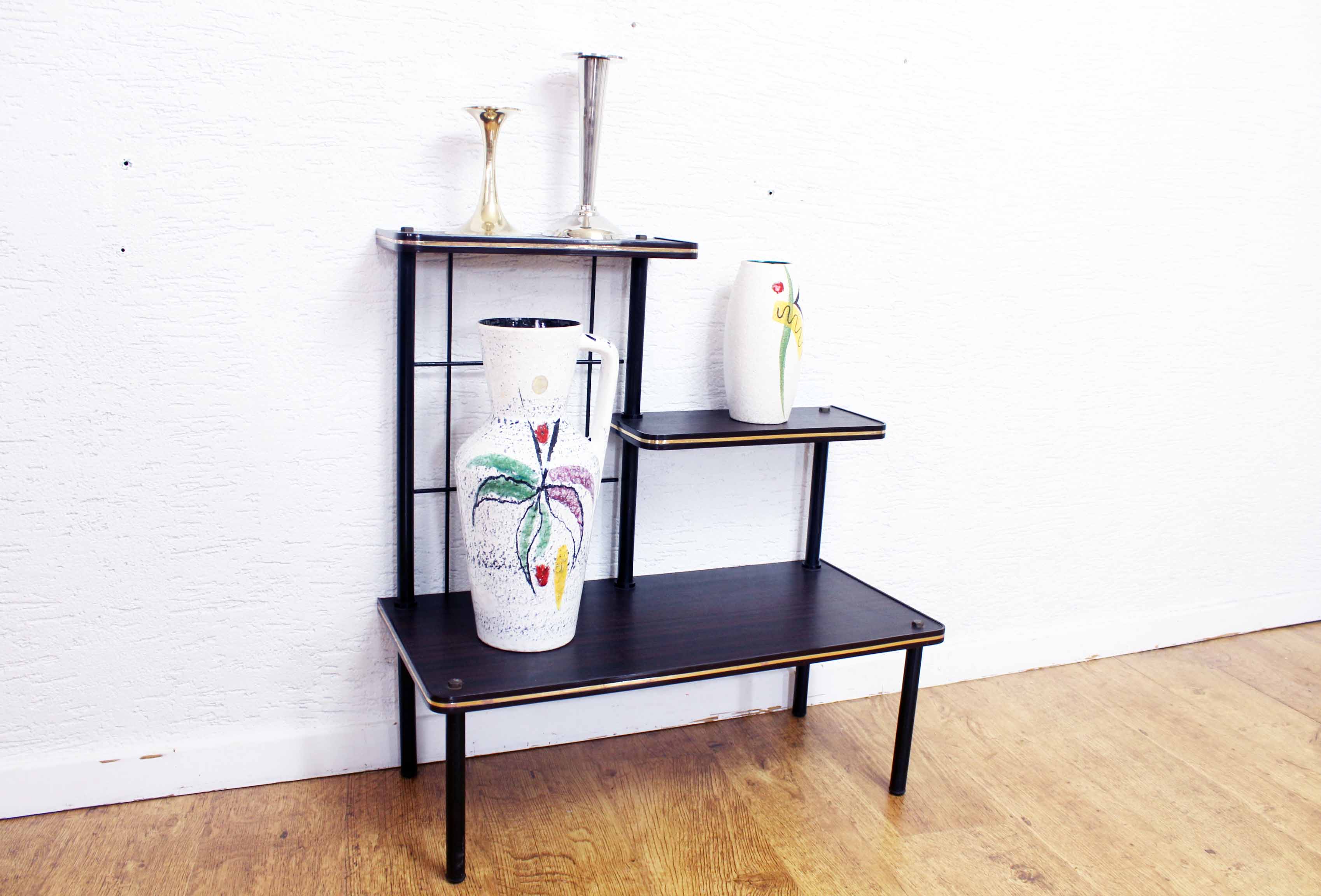 Set modulable tables d'apooint et porte plantes à étages
