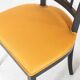 Set of 2 Black and Gold Armchairs and 4 Chairs, Empire style