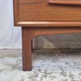 Bernhard Pedersen & Søn, secrétaire danois vintage, coiffeuse