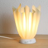 Georgia Jacob draped lamp, Coqueluche model, green