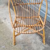 Rattan armchair 1960