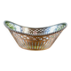 Openwork silver-plated metal basket Zilfa Pleet