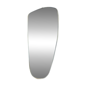 Large asymmetrical wall mirror, Germany 1960s.