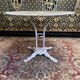 Cast iron garden table
