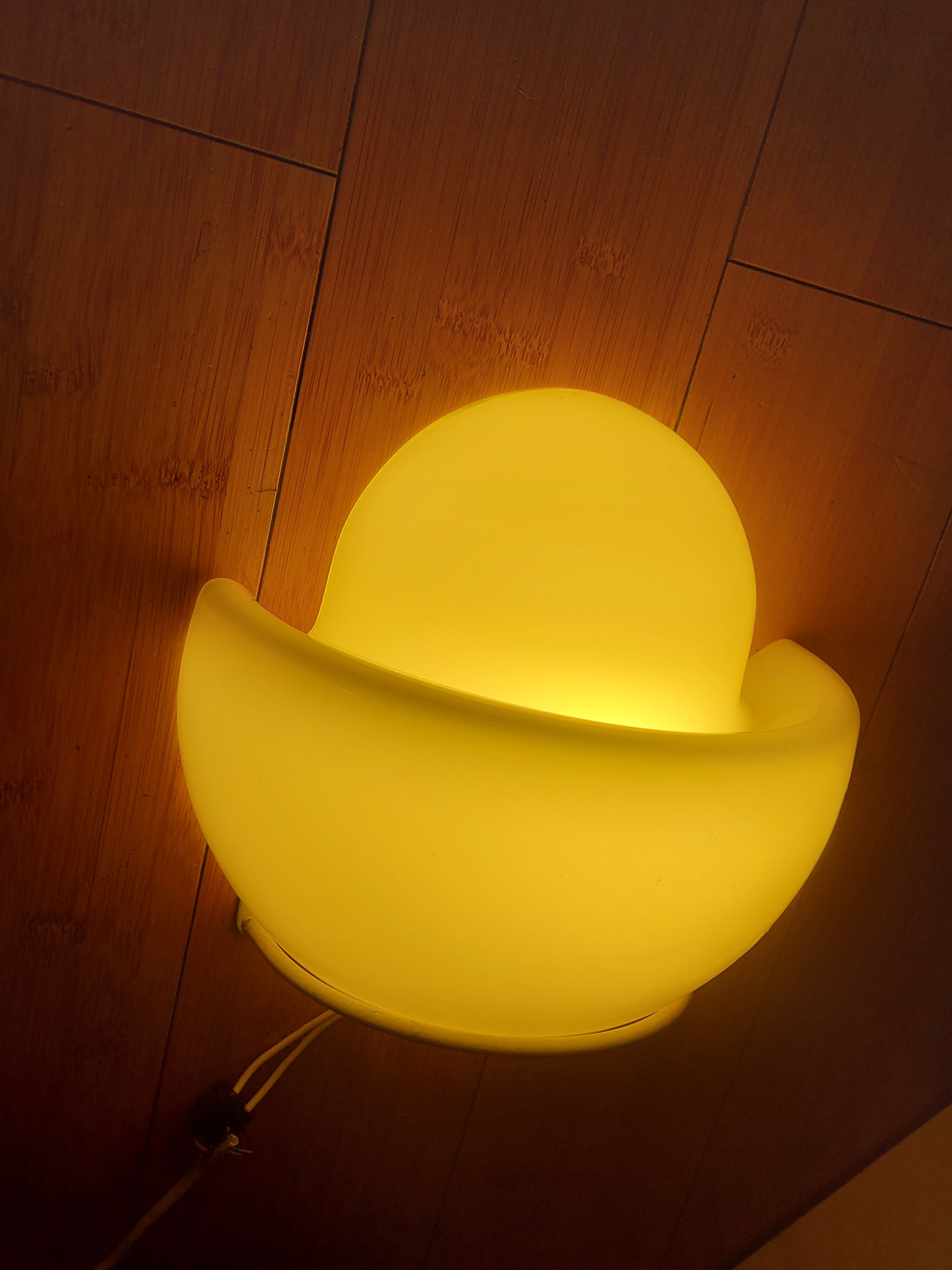 Murano wall lamp from the 70's, De Majo