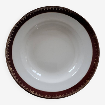 12 digoin Sarreguemines soup plates