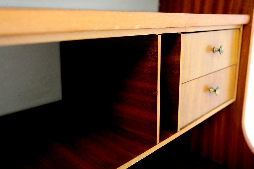 Scandinavian mahogany secretary, Sweden, 1960