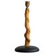 Table lamp acacia trunk oak 1950s