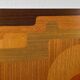 Mid-century wood veneer intarsia wall panel, 1960s