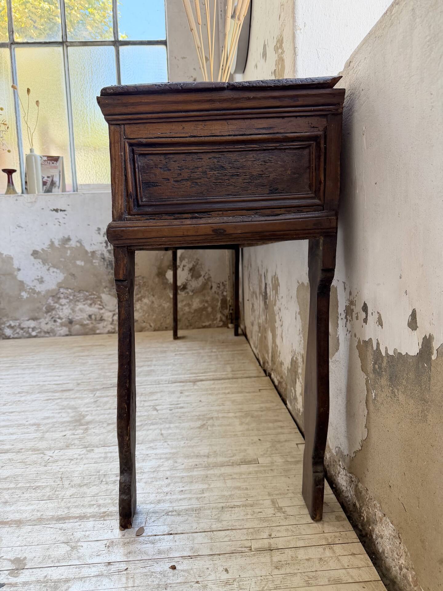 Console bois pin 1900